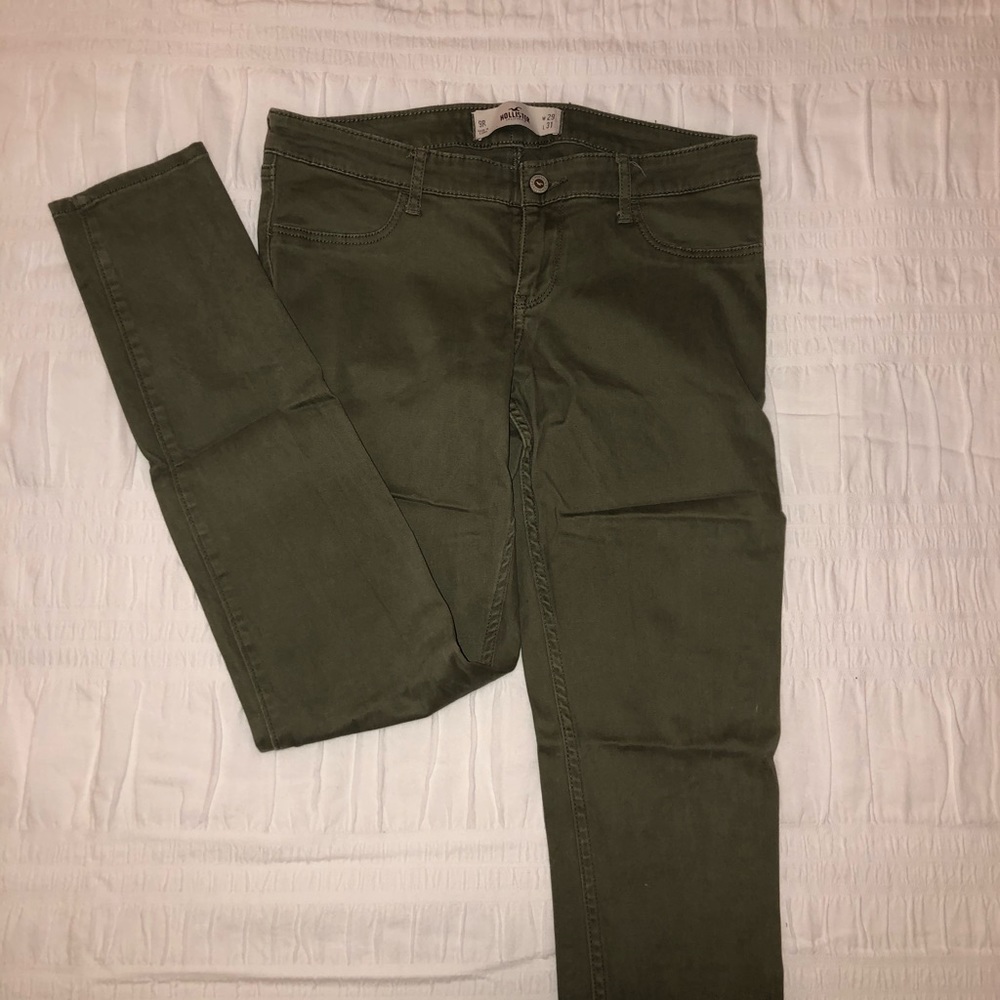 Hollister Army Green Jeans